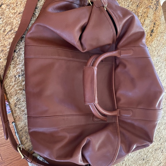 VINTAGE COACH Stunning maple leather duffle in immaculate condition - Picture 3 of 15